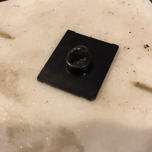 VAPORWAVE FLOPPY DISK ENAMEL PIN - Picture 3 of 3